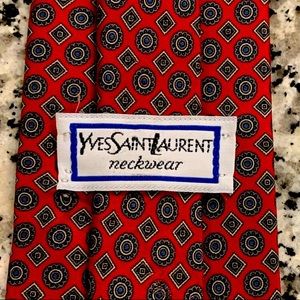Yves Saint Laurent Silk Necktie
